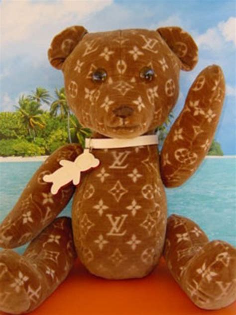 steiff louis vuitton bear|most expensive Steiff teddy bear.